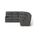 Catalina Leather Reclining Sectional - Image 3