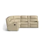 Catalina Leather Reclining Sectional - Image 4