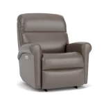 Davis Leather Power Recliner with Power Headrest - Image 5
