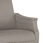 Bentley Woven N-dura Resin Wicker Outdoor Lounge Chair - Image 3
