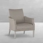 Bentley Woven N-dura Resin Wicker Outdoor Lounge Chair - Image 5
