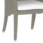 Athena Woven N-dura Resin Wicker Outdoor Arm Chair - Image 4
