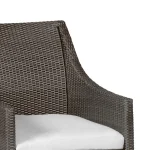 Athena Woven N-dura Resin Wicker Outdoor Arm Chair - Image 7
