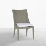 Athena Woven N-dura Resin Wicker Outdoor Side Chair