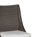 Athena Woven N-dura Resin Wicker Outdoor Side Chair - Image 3