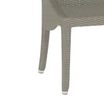 Athena Woven N-dura Resin Wicker Outdoor Side Chair - Image 9