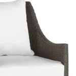 Athena Woven N-dura Resin Wicker Outdoor Lounge Chair - Image 11