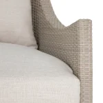 Athena Woven N-dura Resin Wicker Outdoor Lounge Chair - Image 3