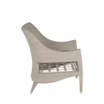 Athena Woven N-dura Resin Wicker Outdoor Lounge Chair - Image 8