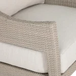 Athena Woven N-dura Resin Wicker Outdoor Lounge Chair - Image 5