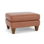 Westside Leather Ottoman