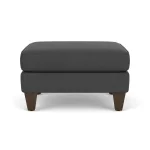 Westside Leather Ottoman - Image 6