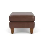 Westside Leather Ottoman - Image 10