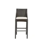 Athena Woven N-dura Resin Wicker Outdoor Bar Stool - Image 12