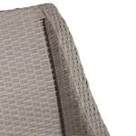Athena Woven N-dura Resin Wicker Outdoor Bar Stool - Image 11