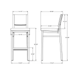 Payton STOOLS 40103-30/24BP - Image 4