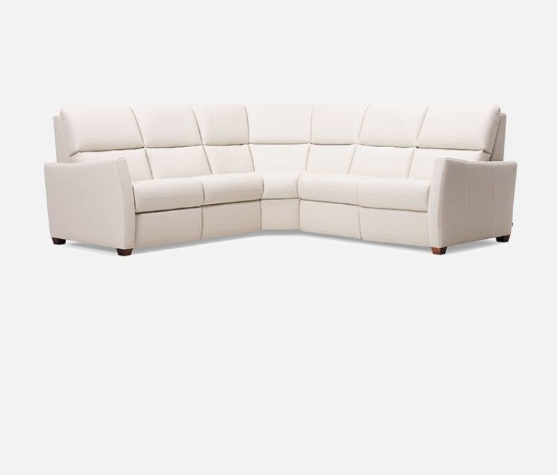 Luna Right-Hand Facing Power Reclining Loveseat with Console and Power Headrest & Lumbar