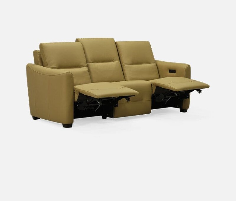 Sanibel Power Reclining Sofa with Headrest & Lumbar
