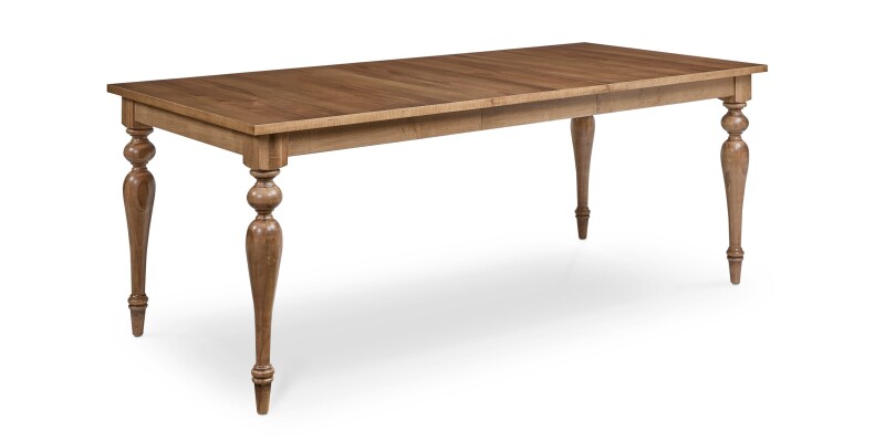 Amelia Maple Rectangle Dining Table with Leaf