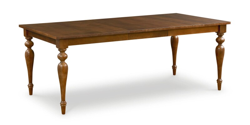 Amelia Maple Rectangle Dining Table with Leaf