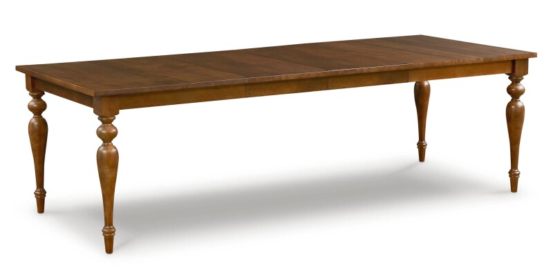 Amelia Maple Rectangle Dining Table with Leaf