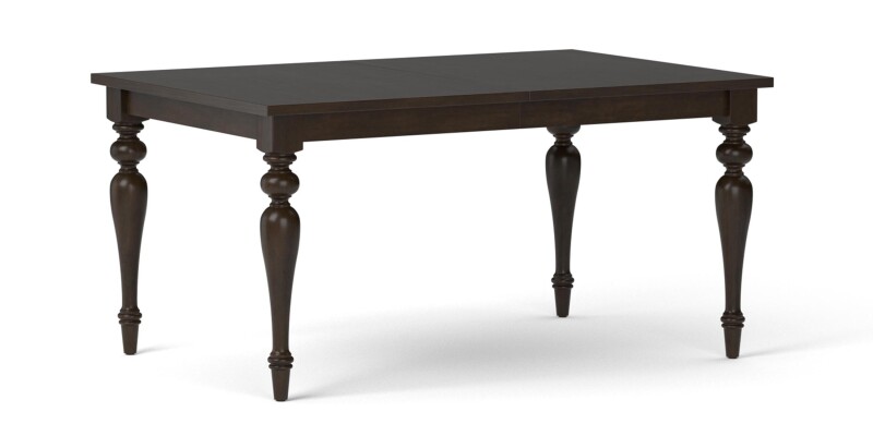 Amelia Maple Rectangle Dining Table with Leaf