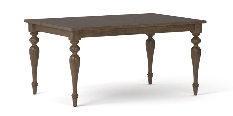 Amelia Maple Rectangle Dining Table with Leaf