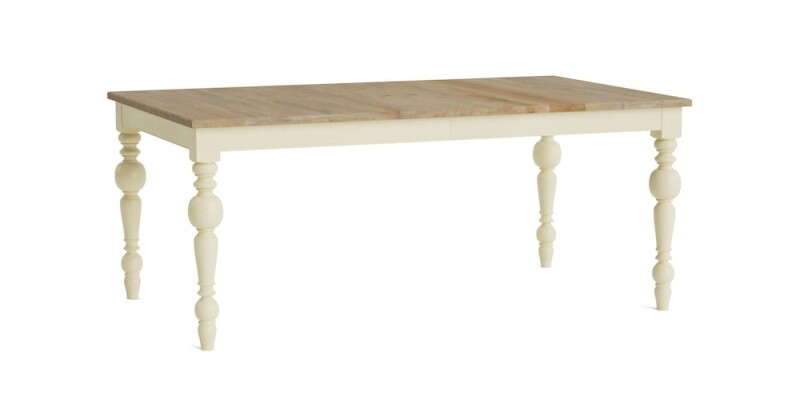 HideAway Solid Maple Rectangle Dining Table