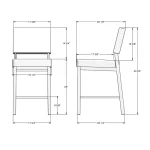 Mathilde STOOLS 40340-26/52HT - Image 4