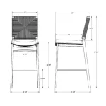 Abby STOOLS 40358-30/25LFNA - Image 3