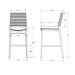 Kenzo STOOLS 40363-30/25BANC - Image 4