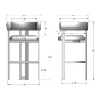 Clarissa STOOLS 40369-30/67CB - Image 4