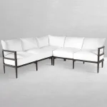Santa Barbara Aluminum Outdoor Sofa - Image 5