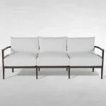 Santa Barbara Aluminum Outdoor Sofa - Image 7