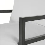 Santa Barbara Wrought Aluminum Outdoor Swivel Rocker - Image 4