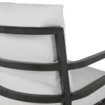 Santa Barbara Wrought Aluminum Outdoor Swivel Rocker - Image 5