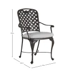 Provance Aluminum Arm Chair - Image 3