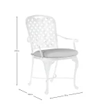 Provance Aluminum Arm Chair - Image 6