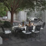 Provance Aluminum Arm Chair - Image 8