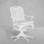 Provance Cast Aluminum Outdoor Swivel Rocker Lounge Chair - Image 6