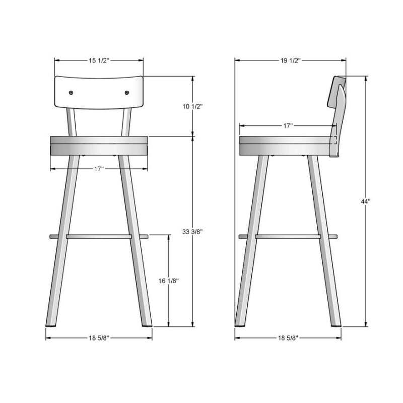 Lauren STOOLS 40593-34B/5187