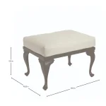 Provance Aluminum Ottoman - Image 6