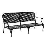 Provance Cast Aluminum Outdoor Sofa - Image 3