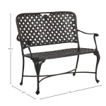 Provance Aluminum Bench - Image 4