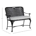 Provance Aluminum Bench - Image 6