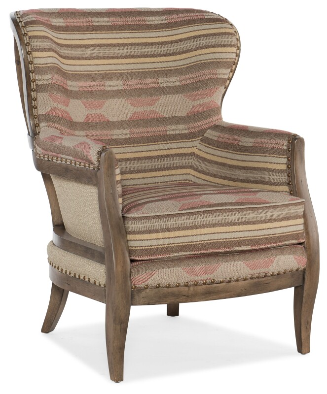 Living Room Calhoun Exposed Wood Chair