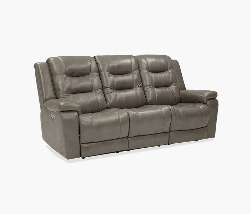 Leighton Power Reclining Sofa with Power Headrest