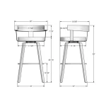 Fletcher STOOLS 41212-30/25BP43 - Image 4