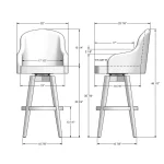 Collin STOOLS 41234-30/96HT - Image 4