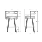 Vector STOOLS 41243-26WE/1B2586 - Image 8